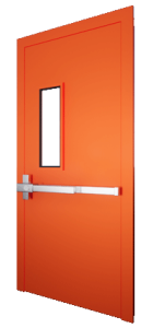 Fire Rated Steel Door push bar