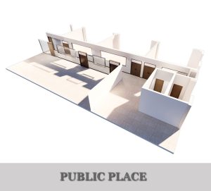 Public place P3