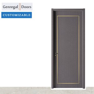 HT50a Custom WPC Gold Strip water proof door supplier