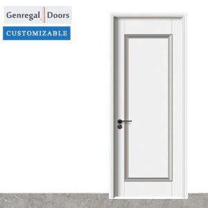 MD09c Custom Melamine interior wood door supplier