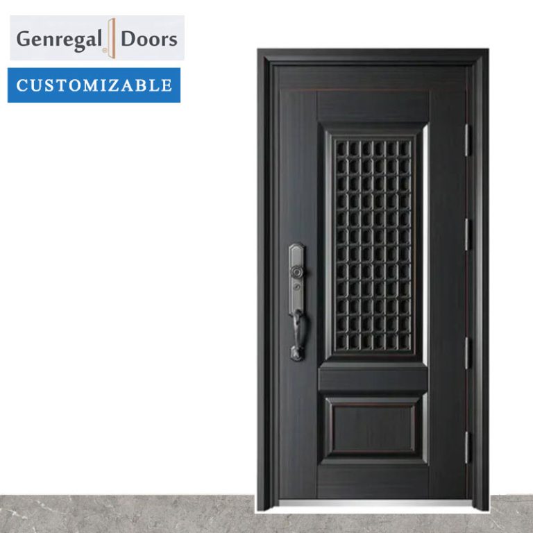 GD27 Custom Grid Security steel door supplier