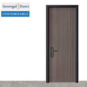 LD01 Custom Flat aluminum door factory