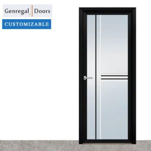 LD07 Custom Aluminum bathroom door supplier