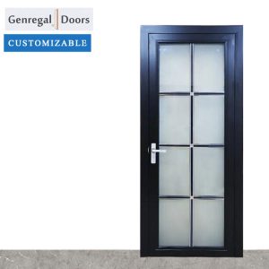 LD12 Custom Aluminum washroom glass door supplier