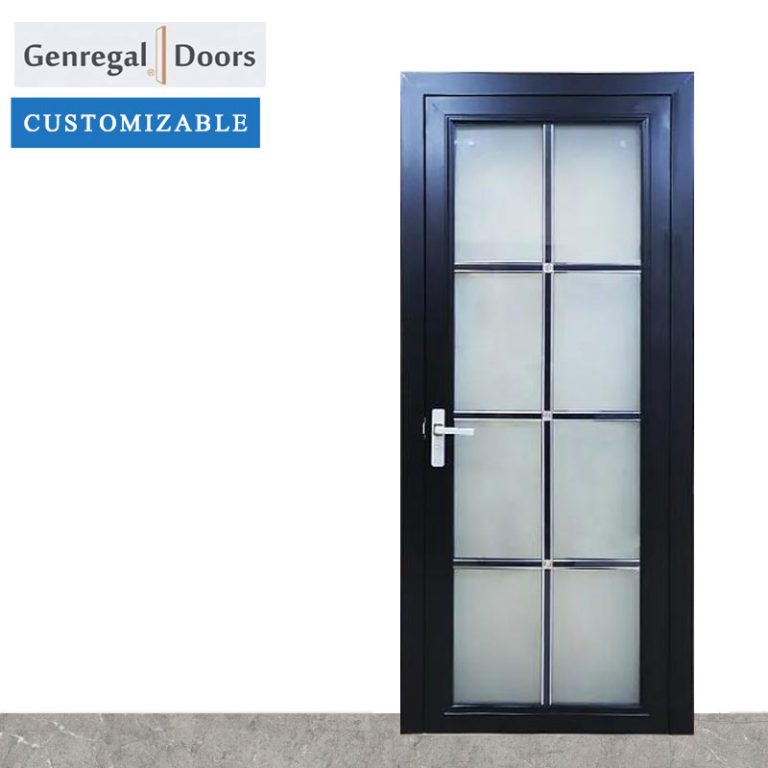 LD12 Custom Aluminum washroom glass door supplier