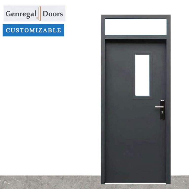 PB02d Custom public entry high steel door factory