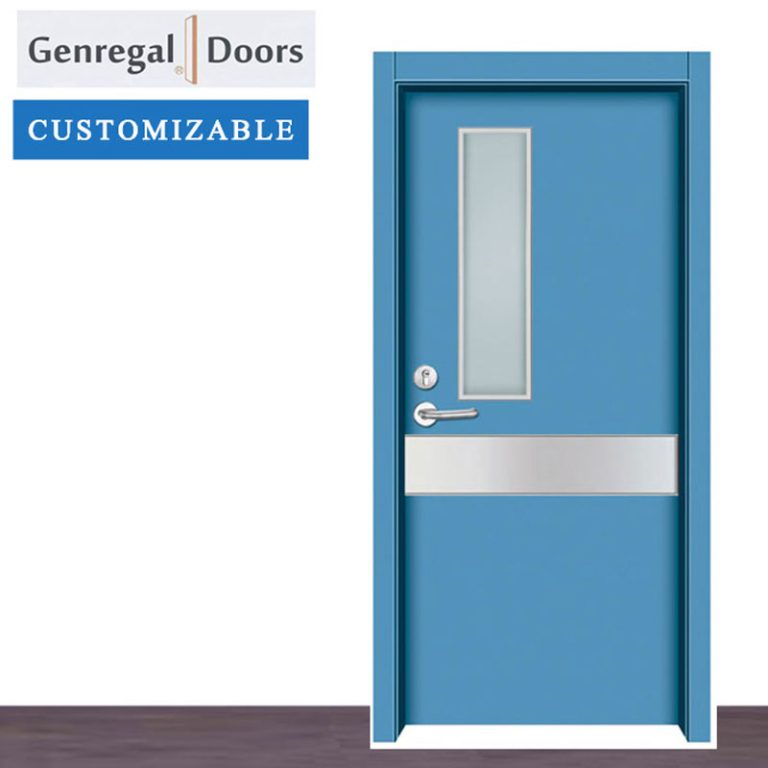 PB03 Custom public steel door supplier