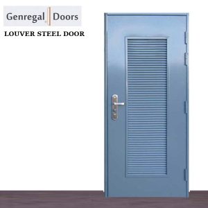 SPD02 Custom Louver steel door supplier